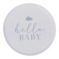 Pappteller hello Baby1