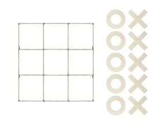 tic tac toe Spiel Holz 1