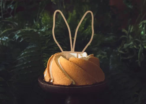 Cake topper Häschenohren