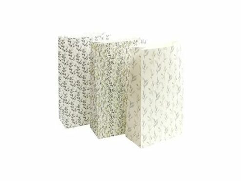 Papiertüten grün-weiß