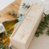 Weinkiste Gravur Flora Hochzeit