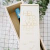 Abschiedsgeschenk Kollegen - Weinkiste mit Unterschriften