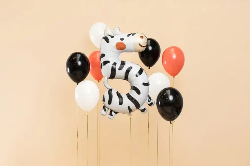 Zebra Folienballon