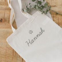 Baumwolltasche Name personalisiert