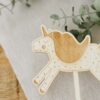 Cake Topper Einhorn Holz-3