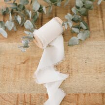 Chiffonband Creme-2