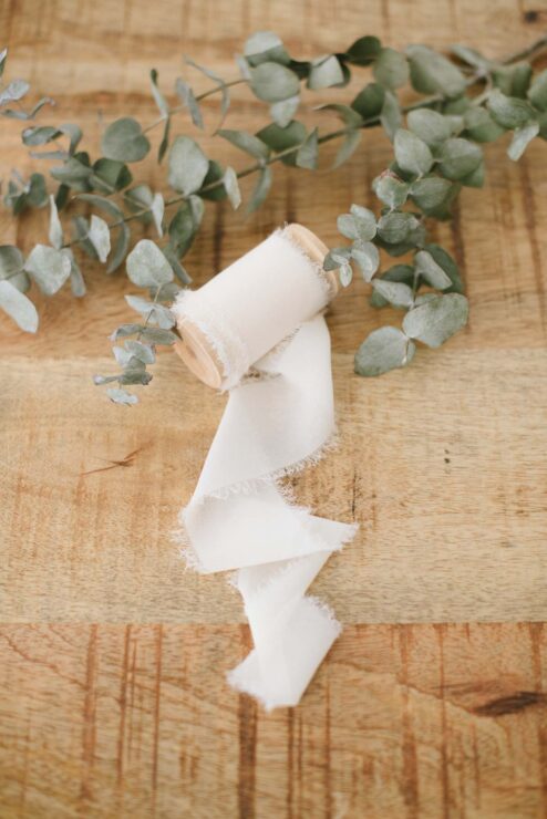Chiffonband Creme-2