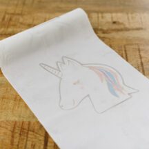 Einhorn Tischläufer Kindergeburtstag-2