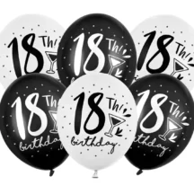 6 Luftballons '18Th! birthday'