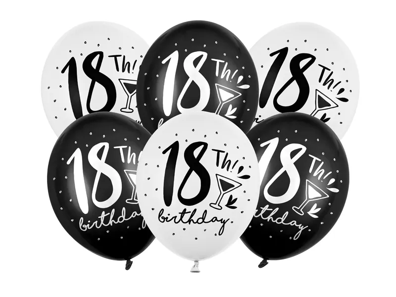 6 Luftballons ’18Th! birthday’