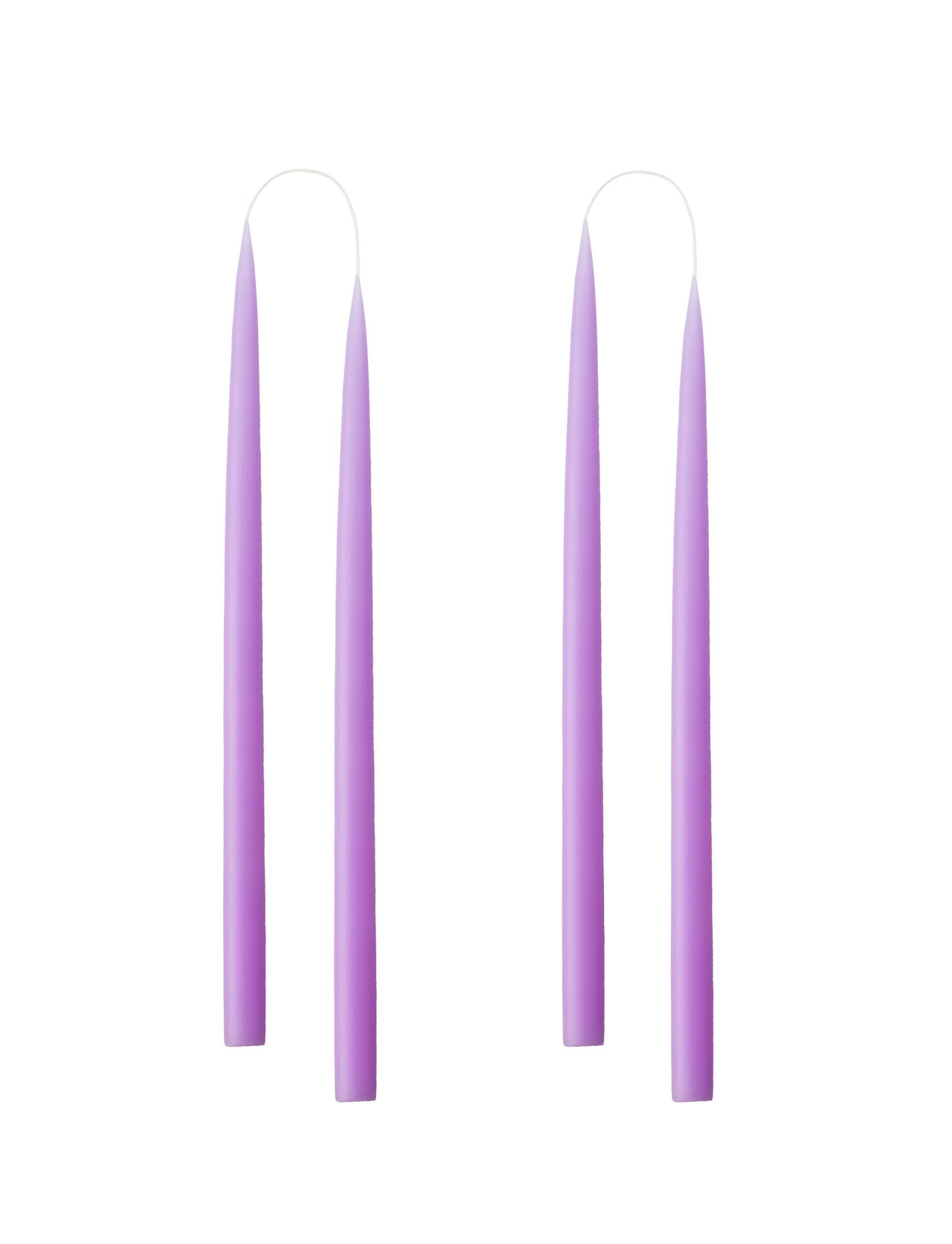 Stabkerze Pastel Purple (4 Stück)