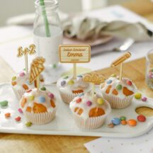 Muffinstecker Set 'Einschulung' personalisierbar