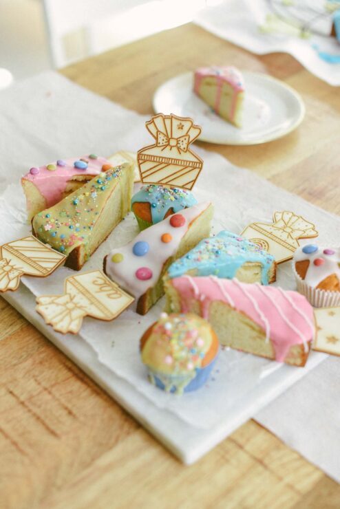 Kuchenstecker '6 kleine Schultüten'
