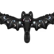 Folienballon schwarze Fledermaus