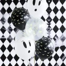 Halloween Ballonset - leuchtet im Dunkeln