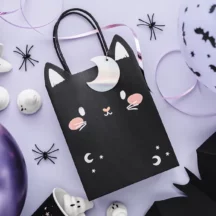 Papiertasche schwarze Katze