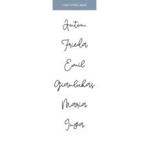 Schrift 'Caketopper Nele'