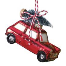 Baumschmuck Auto mit Baum1