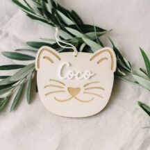 Katzen Namensschild Coco-1