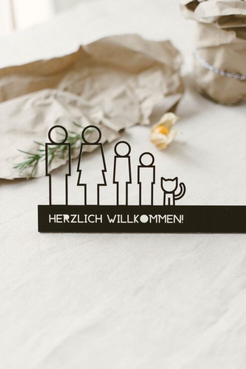 Türschild we are family-15 Türschild we are family-15