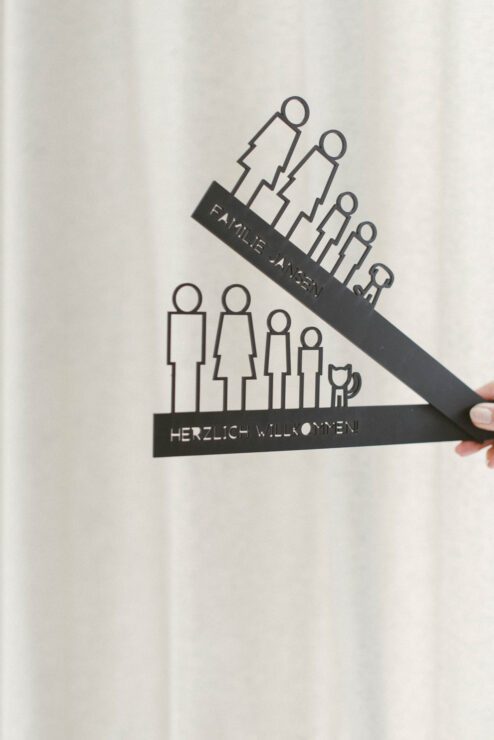 Türschild we are family-5 Türschild we are family-5