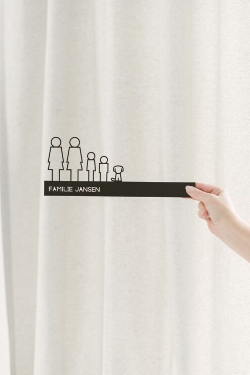 Türschild we are family-7 Türschild we are family-7