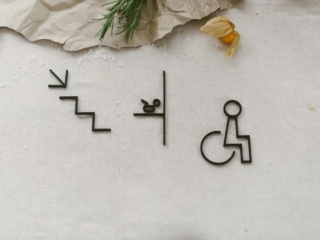 Türschild barrierefreie Toilette