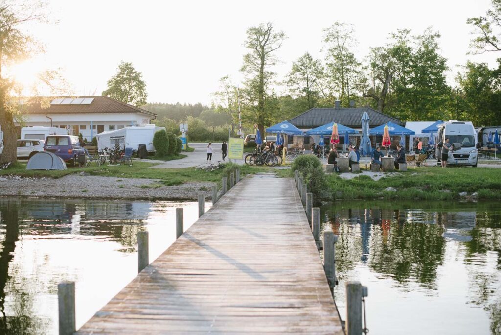 Campingplatz am Chiemsee