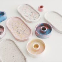 terrazzo schale selber machen jesmonite diy