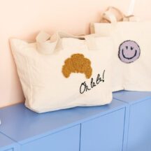 bestickte tasche punch needle diy