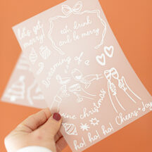 Bügelbild Weihnachtspullover