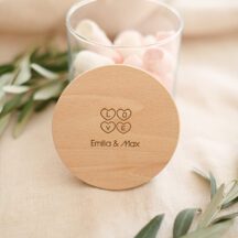 Vorratsglas LOVE Hochzeit mit Namen-4