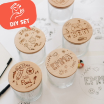 DIY Set Kindergeburtstag Spassglas
