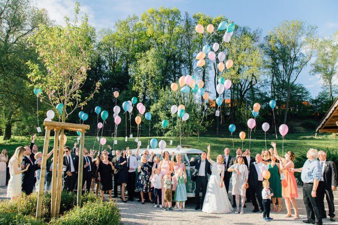 Hochzeit in der Scheune