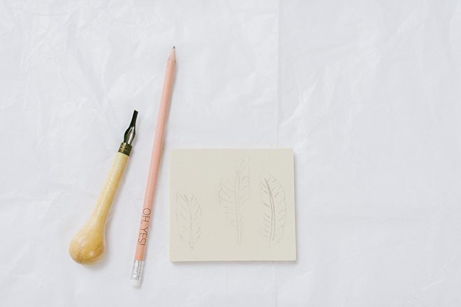 Diy Stempel Selber Schnitzen Fraulein K Sagt Ja Hochzeitsblog