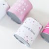 Banderolen für Blechdosen zum selbst ausdrucken - rosa