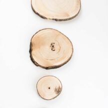 Baumscheiben Holzscheibe Tischdeko-1