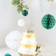 Cake Topper Holz -10