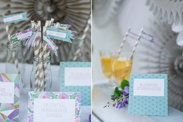 DIY Iced Tea Party Hochzeit Frl. K 8