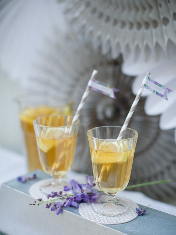 DIY Iced Tea Wedding Bar Frl. K sagt Ja