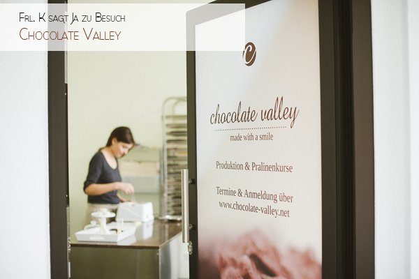 Frl. K bei Chocolate Valley Hochzeitspralinen