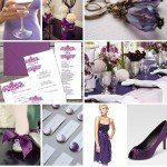 "Hochzeitsfarbe lila und lavendel