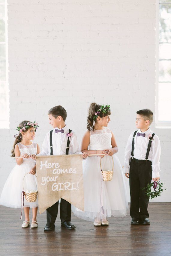 Kinder bei der Hochzeit