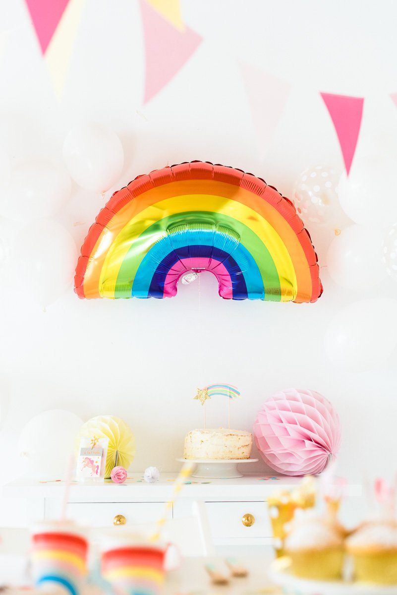 Regenbogen Rainbow Cupcake Topper Geburtstag Einhorn Kindergeburtstag Nr 103