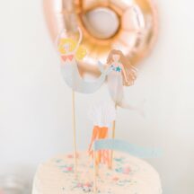 Cake Topper Meerjungfrauen Kindergeburtstag