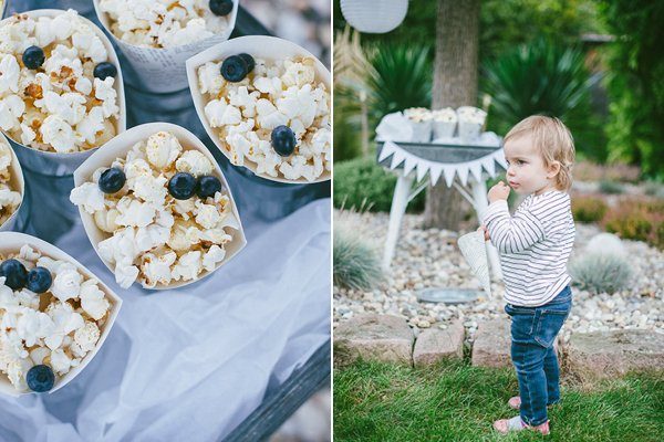 Tischdeko blau selbst gemacht Blogger Karlsruhe5