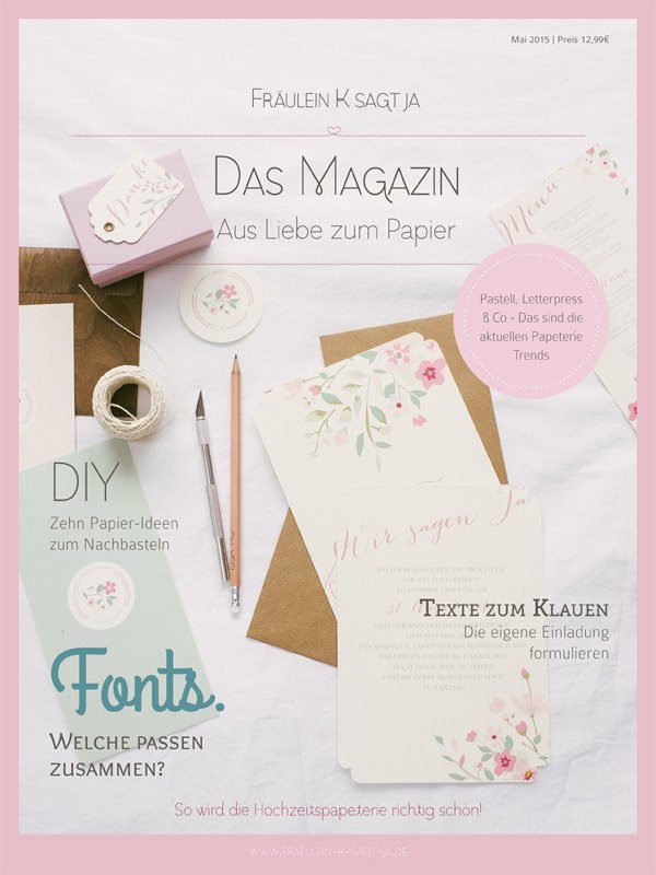 Frl. K Magazin - Aus Liebe zum Papier