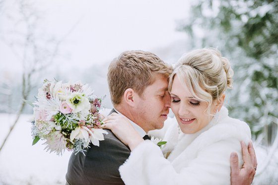 Winterhochzeit im Schnee 17