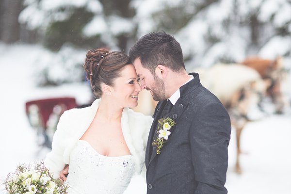 Winterhochzeit mit Schnee15