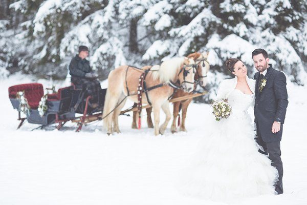 Winterhochzeit mit Schnee2